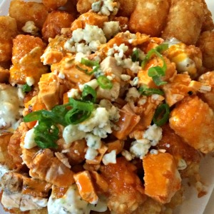 Buffalo Chicken Totchos from The Nook